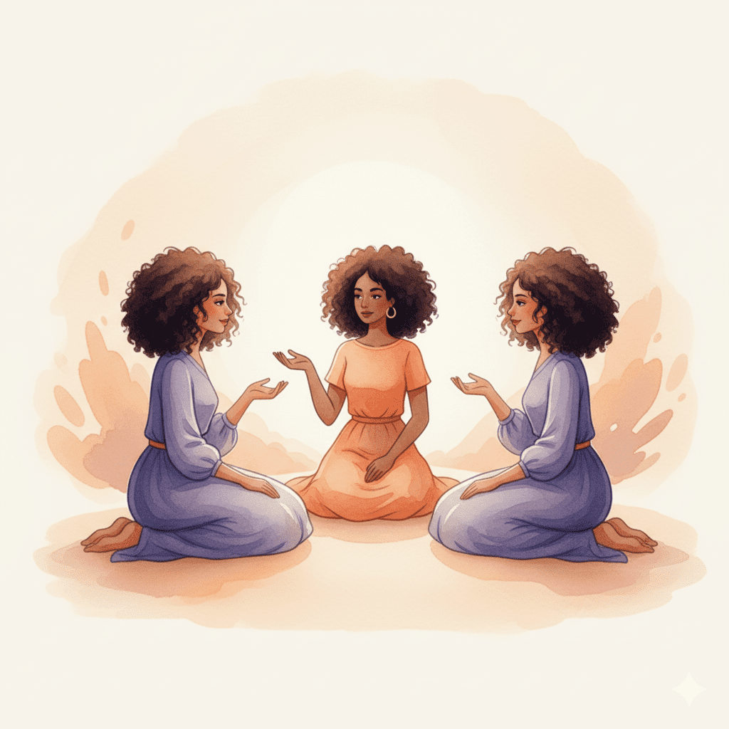 Femmes réunies lors d’un atelier Cercle de femmes